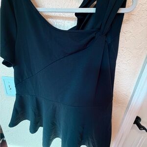 Ashley Stewart Classic Black Top